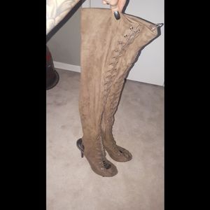 Thigh high boots